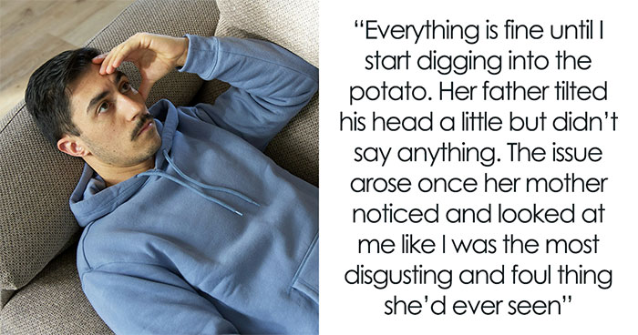 Baked Potato Starts A Couple Conflict, Shocked Fiancé Just Can’t Fathom The Whole Weird Situation