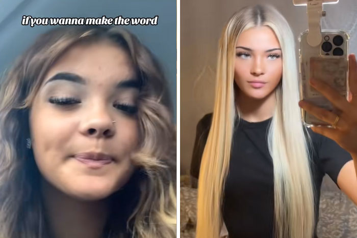 Side-by-side images showing a dramatic glow-up transformation, highlighting people sharing their amazing glow-ups.