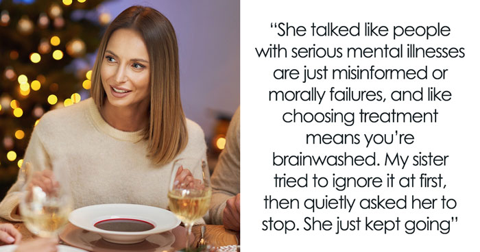 X-Mas Dinner Turns Into Drama As One Guest Starts Bashing Lady For Taking Meds, Host Kicks Her Out