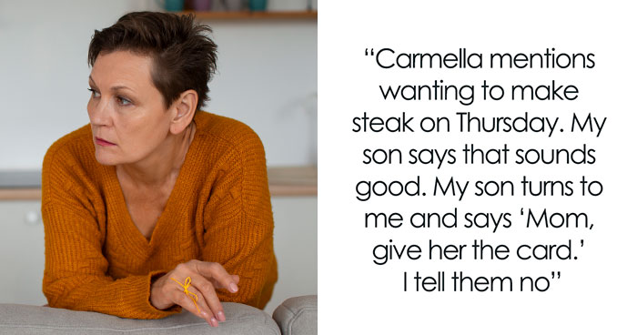 Woman Takes In Son And GF Rent-Free, Upsets Them By Budgeting For Groceries