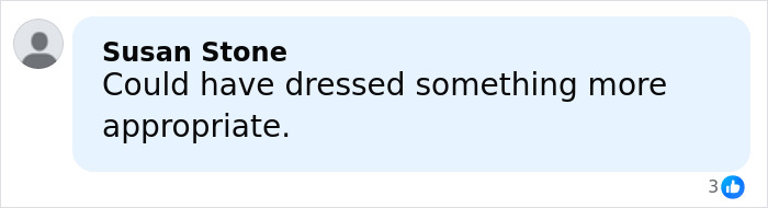 Comment by Susan Stone criticizing outfit choice, related to Millie Bobby Brown fans' comparisons of past Fallon appearances.