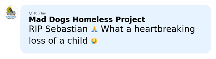 Comment expressing condolences for the loss of a schoolboy, 12, related to Squid Game prank investigation.