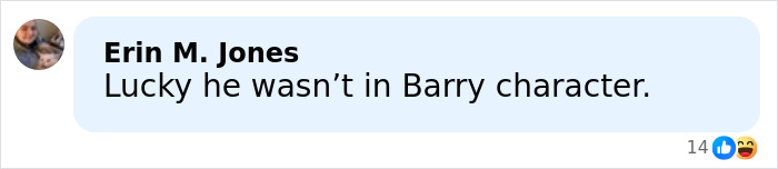 Comment on social media post by Erin M. Jones reacting to Rob Reiner&rsquo;s son Nick after a tense moment with Bill Hader at Conan O&rsquo;Brien&rsquo;s party.