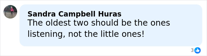 Comment about fans believing Kim Kardashian's Christmas card failure reflects kids&rsquo; home life, posted in a social media thread.