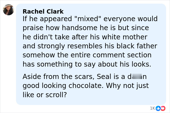 Heidi Klum pictured with her son on Elle cover sparking outrage and debate over model material criticism.