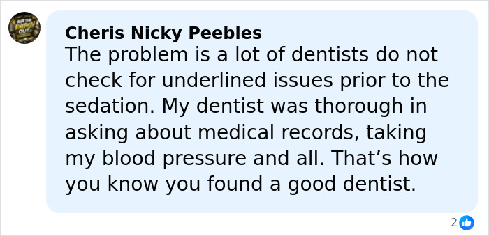 Patient’s haunting final post about dentist chair procedure, raising concerns about safety and sedation checks before treatment. Patient’s haunting final post about dentist chair procedure, raising concerns about safety and sedation checks before treatment.