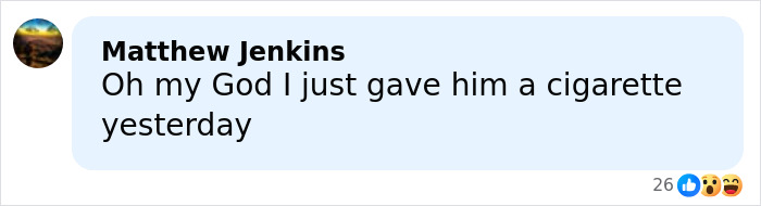 Comment by Matthew Jenkins reacting to heartbreaking video of Nickelodeon star revealing struggle with homelessness.