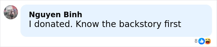 Screenshot of a Facebook comment responding to the racist Cinnabon employee controversy with a message about donating. Screenshot of a Facebook comment responding to the racist Cinnabon employee controversy with a message about donating.