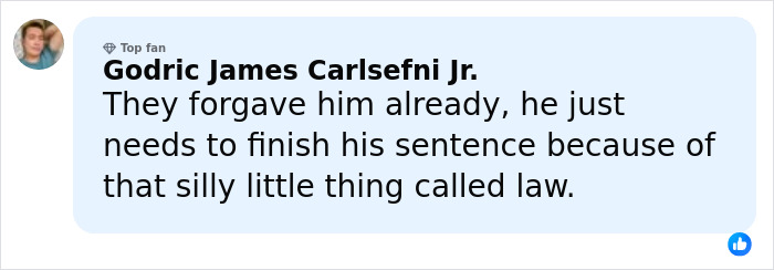 Screenshot of a social media comment defending Harvey Weinstein’s time served, relating to Dame Judi Dench’s controversial words. Screenshot of a social media comment defending Harvey Weinstein’s time served, relating to Dame Judi Dench’s controversial words.