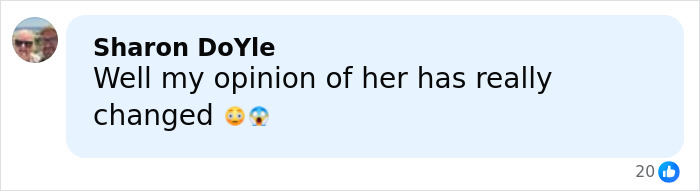 Facebook comment by Sharon DoYle expressing surprise and changed opinion in response to Dame Judi Dench's Harvey Weinstein defense. Facebook comment by Sharon DoYle expressing surprise and changed opinion in response to Dame Judi Dench's Harvey Weinstein defense.