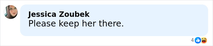 Screenshot of a social media comment responding to Bonnie Blue&rsquo;s arrest with a brutal message from adult star Annie Knight.