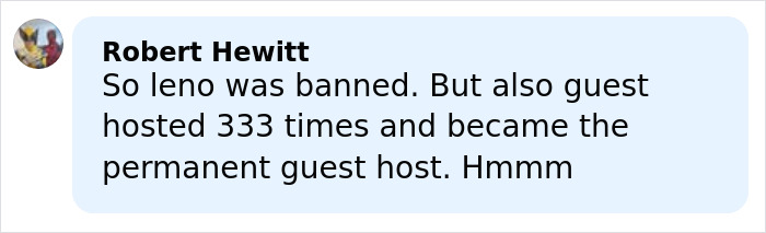 Comment about banned stars from the Tonight Show by Johnny Carson discussing guest host frequency and status.