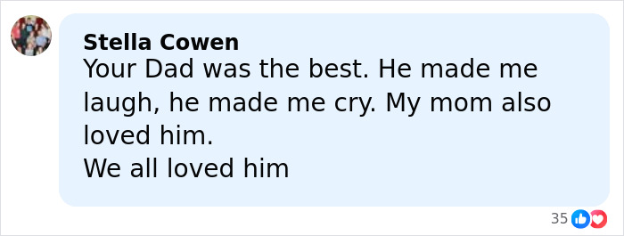 Comment from Stella Cowen expressing love and grief over Rob Reiner’s eldest daughter breaking her silence after family tragedy Comment from Stella Cowen expressing love and grief over Rob Reiner’s eldest daughter breaking her silence after family tragedy