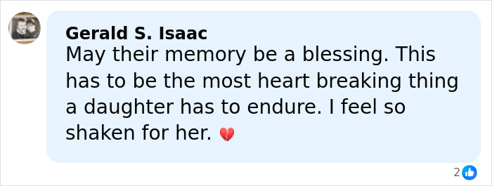 Comment expressing sympathy for Rob Reiner’s eldest daughter after her brother is accused of taking their dad’s life. Comment expressing sympathy for Rob Reiner’s eldest daughter after her brother is accused of taking their dad’s life.