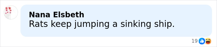 A social media comment discussing the ongoing departures of publicists from Meghan Markle and Prince Harry&rsquo;s team.