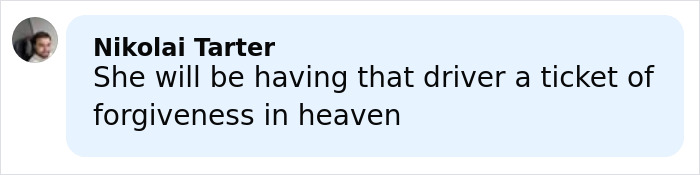 Comment by Nikolai Tarter discussing forgiveness related to the Marvelous Mrs. Maisel actress incident in NYC.