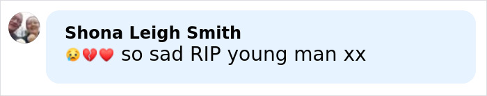 Comment expressing sadness and RIP for schoolboy 12 who lost his life after Squid Game prank investigation.