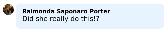 Comment by Raimonda Saponaro Porter reading Did she really do this, questioning a painful dog purchase with chopped-off ears controversy.