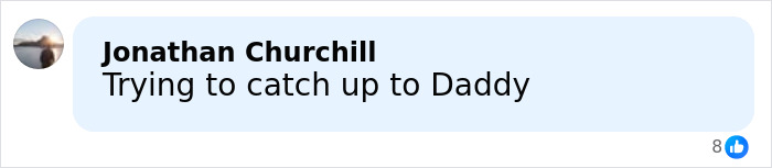 Screenshot of a social media comment reacting humorously to Donald Trump Jr.'s engagement so soon after breakup.