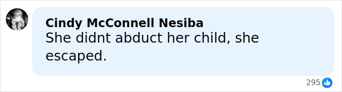 Screenshot of a Facebook comment discussing a child kidnapped from Kentucky found alive over 40 years later. Screenshot of a Facebook comment discussing a child kidnapped from Kentucky found alive over 40 years later.