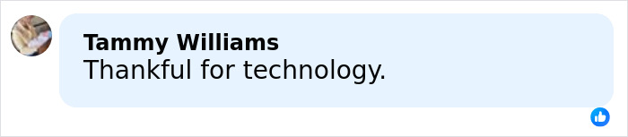 Man expressing gratitude in a social media comment about technology aiding heroic Texas dad&rsquo;s rescue efforts.