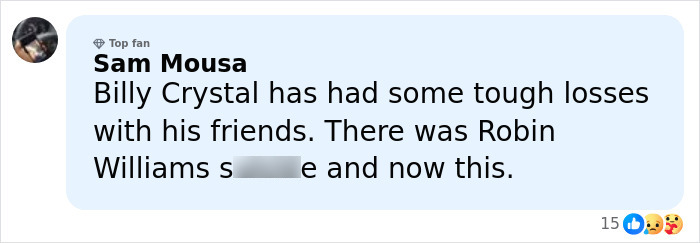 Billy Crystal speaking about Rob Reiner’s close friend after visiting the tragic crime scene at night. Billy Crystal speaking about Rob Reiner’s close friend after visiting the tragic crime scene at night.