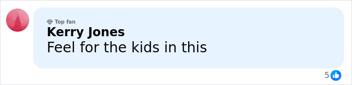 Comment from Kerry Jones expressing sympathy for children affected by crypto scammer case in Dubai. Comment from Kerry Jones expressing sympathy for children affected by crypto scammer case in Dubai.