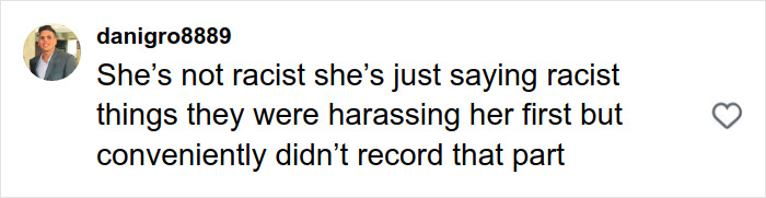 Comment defending Cinnabon worker amid controversy over alleged racist tirade against Somali couple.