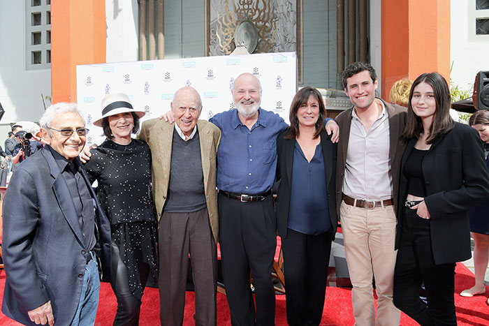 Rob Reiner’s family posing on a red carpet event, including eldest daughter breaking her silence after brother’s accusation. Rob Reiner’s family posing on a red carpet event, including eldest daughter breaking her silence after brother’s accusation.