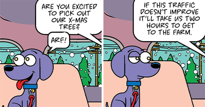 I Put Together 20 Saved & Spoiled Comics That Show What December With Pets Really Looks Like