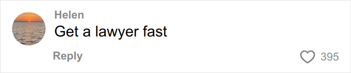 Comment from Helen advising to get a lawyer fast, related to a SAHM at a loss during divorce situation.