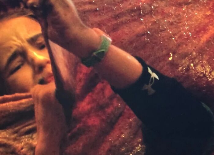 Stranger Things scene showing a character in distress as fans expose a major episode blunder quickly being edited.