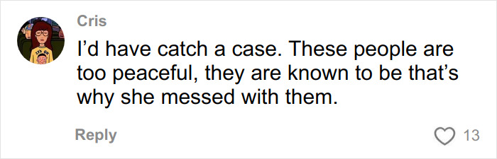 Comment by Cris discussing a teen pepper-spraying tourists and consequences taught by a judge. Comment by Cris discussing a teen pepper-spraying tourists and consequences taught by a judge.