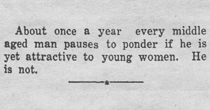 50 Funny Old Newspaper Clippings That Aged Way Better Than Expected