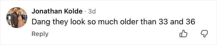 Comment by Jonathan Kolde expressing surprise at how much older people look compared to their ages in a viral then-and-now Home Alone video. Comment by Jonathan Kolde expressing surprise at how much older people look compared to their ages in a viral then-and-now Home Alone video.