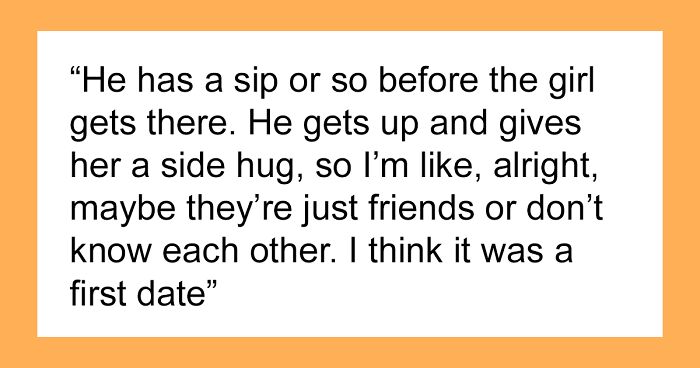 “I Think It Was A First Date”: Man Abandons His Date After Ordering A Top-Shelf Drink