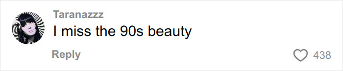 Profile photo of a user commenting on changing beauty standards and faces of Hollywood actresses today.