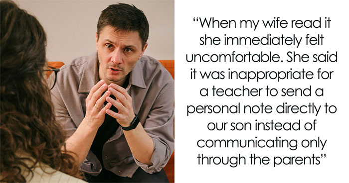 Mom Freaks Out Over Teacher’s Harmless Note To Her Son, Mad As Husband Defends The Teacher
