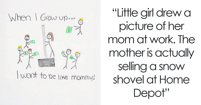 “I Can’t Stop Laughing At It”: 39 Times Kids Proudly Presented Their Wild Drawings As Art