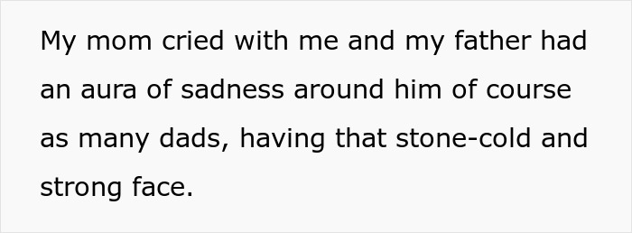 Text excerpt about a mom who ran away from her 3 kids on Christmas, revealing emotional family struggles.