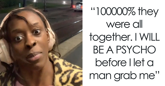 Woman Shows How A Bloody Pad Was The Only Thing That Would Get Men To Stop Following Her