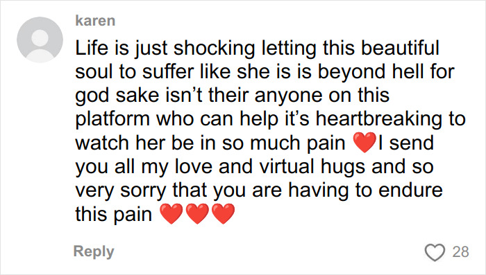 Comment expressing sympathy for a woman who got veneers in Turkey and experienced her nose collapsing. Comment expressing sympathy for a woman who got veneers in Turkey and experienced her nose collapsing.