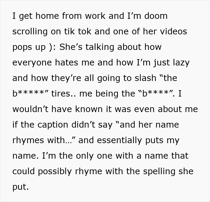 Text post revealing coworker drama on social media leading to shock after woman puts coworker on blast. Text post revealing coworker drama on social media leading to shock after woman puts coworker on blast.
