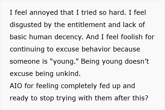 Holiday Visit Turns Sour After Boyfriend’s Son’s GF Makes Shockingly Cruel Comment At Lunch Holiday Visit Turns Sour After Boyfriend’s Son’s GF Makes Shockingly Cruel Comment At Lunch