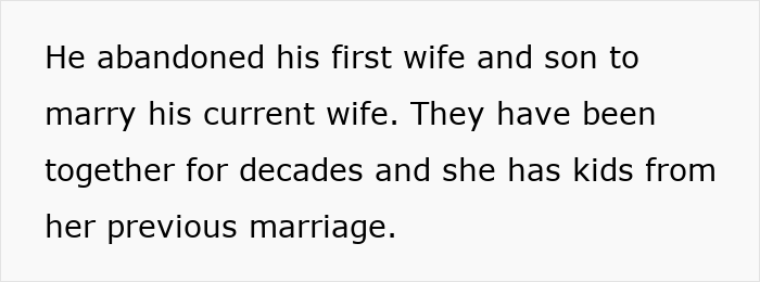 Text about an entitled uncle expecting his niece to be his retirement plan and calling her cruel when laughed off.