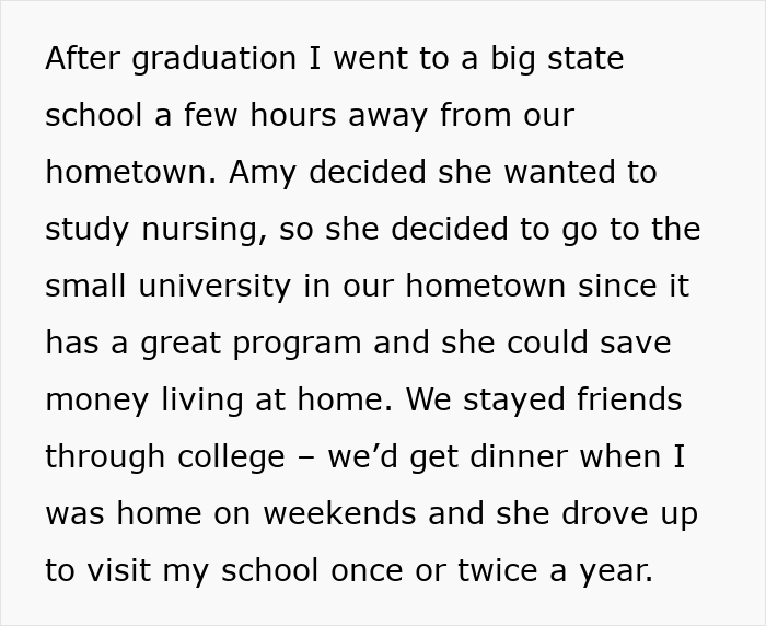Alt text: Woman decides to lie about her career, creating wild stories over a period of ten years to cover the truth.