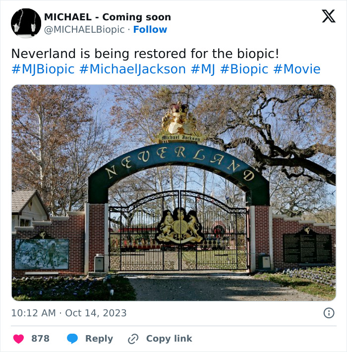 Entrance gate of Neverland Ranch surrounded by trees, linked to Michael Jackson’s chilling thoughts on children in tapes. Entrance gate of Neverland Ranch surrounded by trees, linked to Michael Jackson’s chilling thoughts on children in tapes.