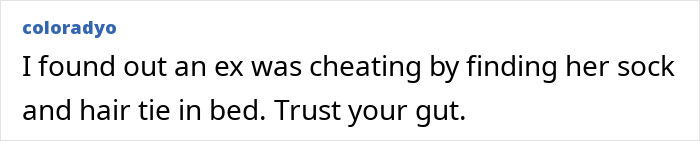 Man tries to convince girlfriend he didn&rsquo;t cheat while fancy designer socks reveal the truth in their home.