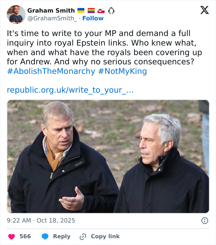 Prince Andrew with Jeffrey Epstein outdoors, highlighting royal eviction and the country he might move to next.