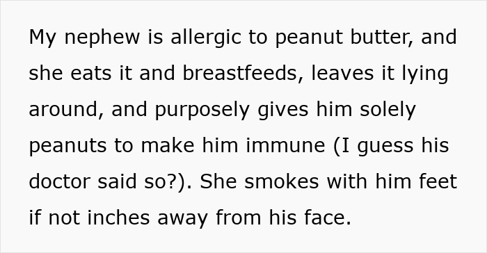 Text about mom's neglect of her 2-year-old leading to brother involving CPS in a family dispute over child safety. Text about mom's neglect of her 2-year-old leading to brother involving CPS in a family dispute over child safety.
